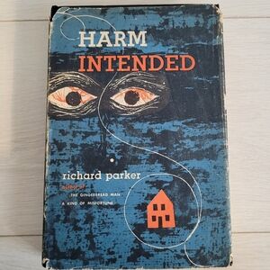 Vintage Harm Intended Richard Parker hardcover book 1956